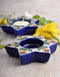 Blue Pottery T-Holder Set Of 2 Pcs.